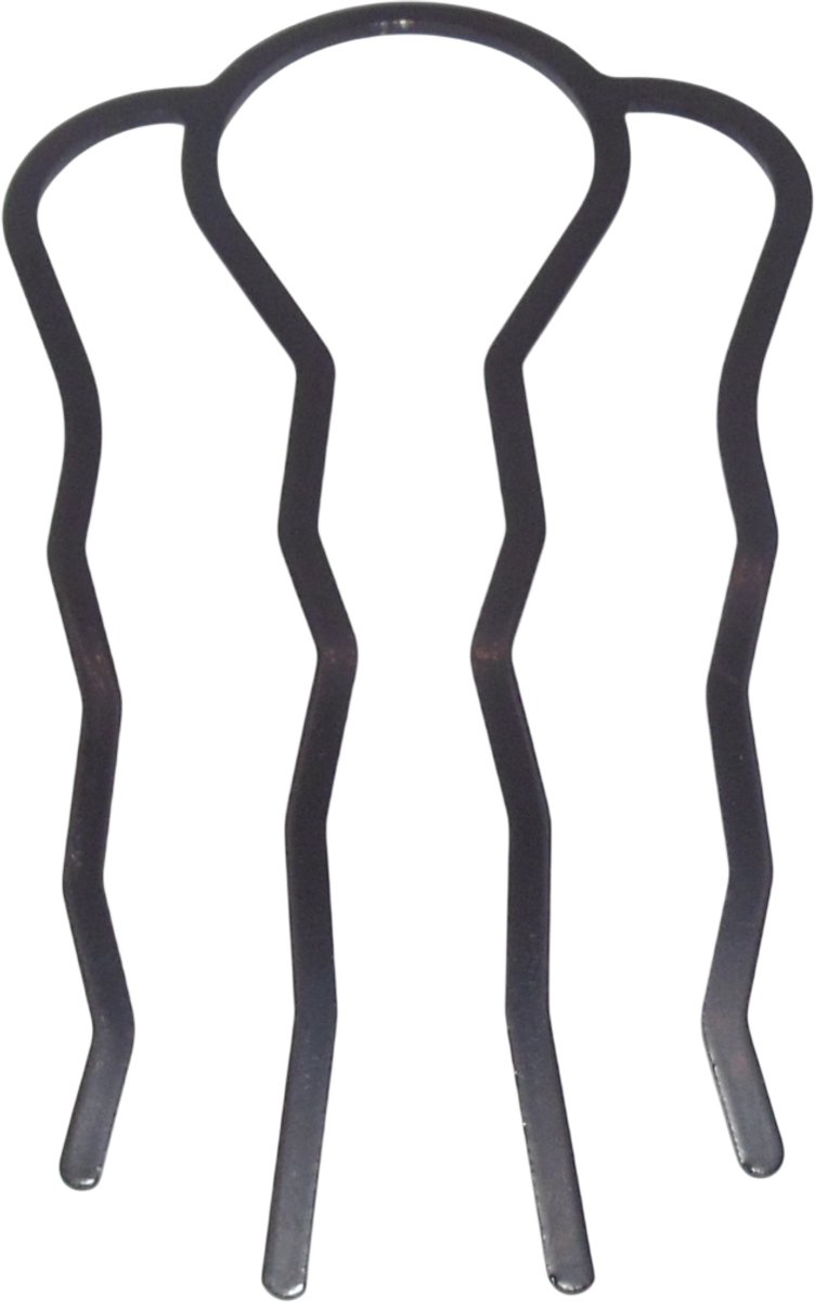 Haarpin-Haarclip zwart van metaal