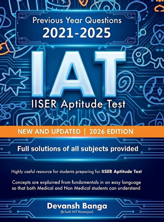IAT IISER Aptitude Test NEW AND UPDATED 2026 EDITION - cover