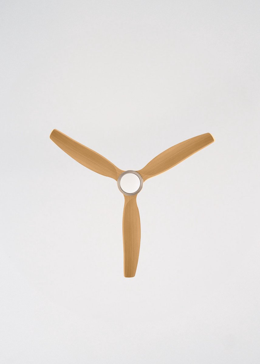 CREATE - Stille plafondventilator van 40 W met technische ABS-bladen, verkrijgbaar in verschillende maten - M - Met licht - Afstandsbediening - WIND STYLANCE – foto 2