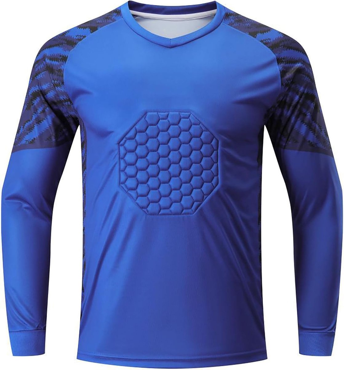 Gewatteerd Keepersshirt Kinderen en Volwassenen - Schokabsorberend Voetbalshirt voor Training