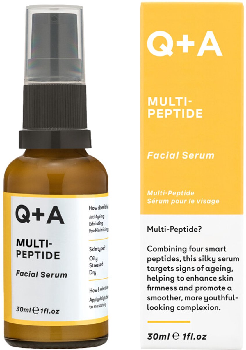 Q+A Multi Peptide Facial Serum 30 ml