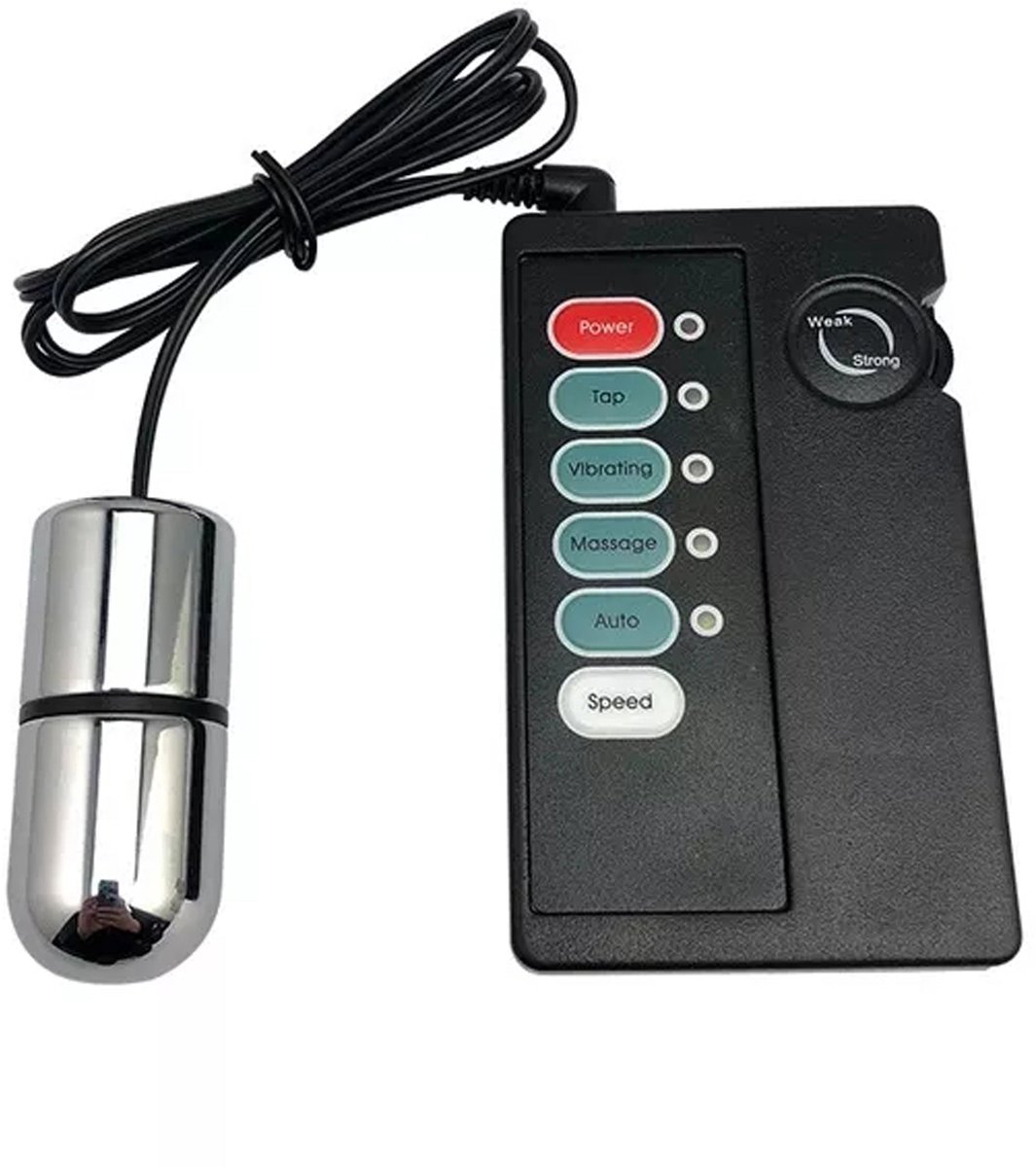 Fixxx - Electrosex Bullet inclusief Powerbox - Lengte 60 mm - Diameter 28 mm
