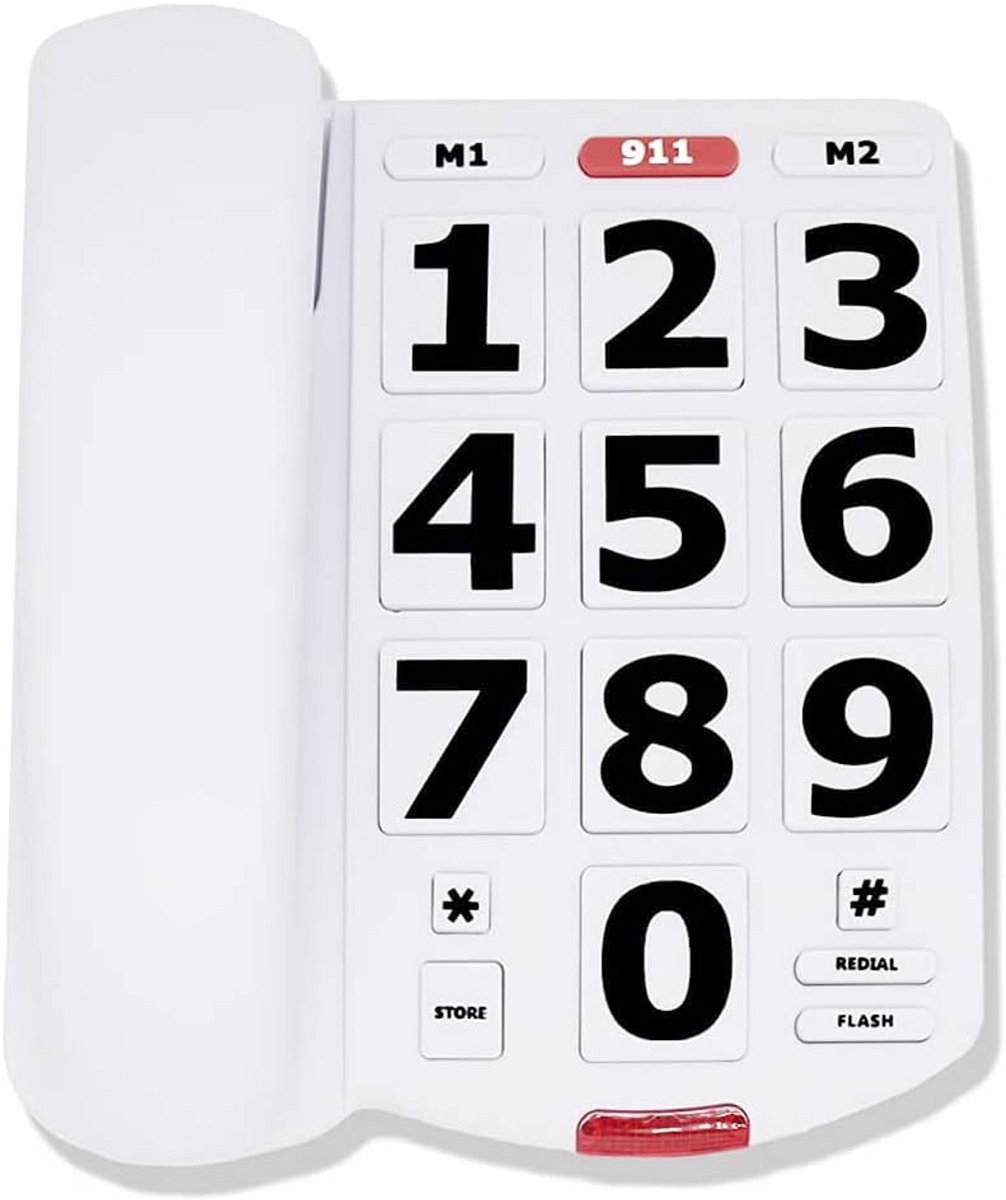 Vaste Telefoon met Extra Grote Knoppen en Snelkeuze voor Ouderen
