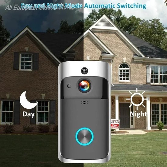 Zolara Deurbel met camera - Slimme deurbel - Draadloos - WiFi deurbel - HD Deurbel - Security doorbell - Zwart van Zolara — afbeelding 2