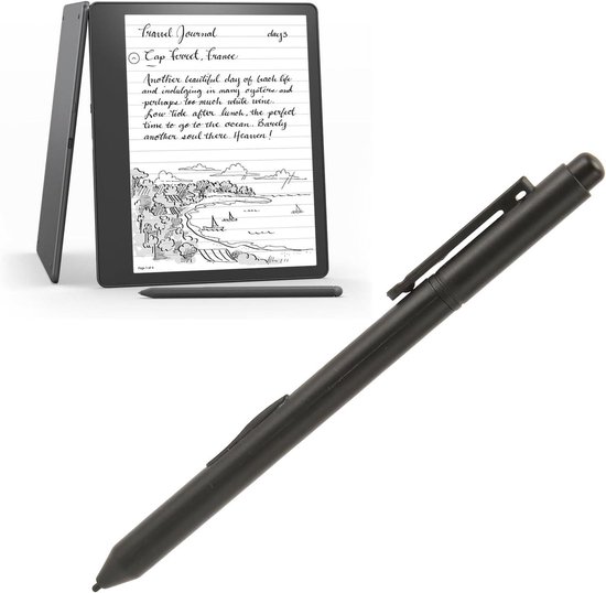 Allecto - EMR-stylus met Digitale Gum - 4096 Drukgevoeligheid - Palmafwijzing - Remarkable 2 - Note Air 2 - Tab S6 Lite - Geschikt voor tablets - Zwart. — afbeelding 5