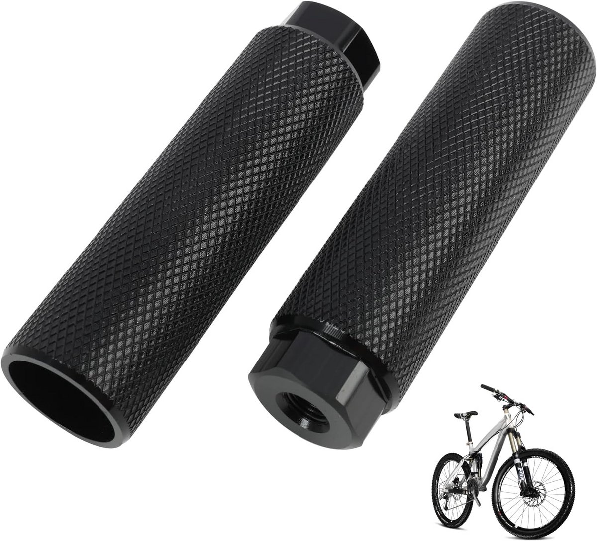 2 Stuks Universele Fiets Steunpedalen voor BMX en Mountainbike - Antislip en Duurzaam