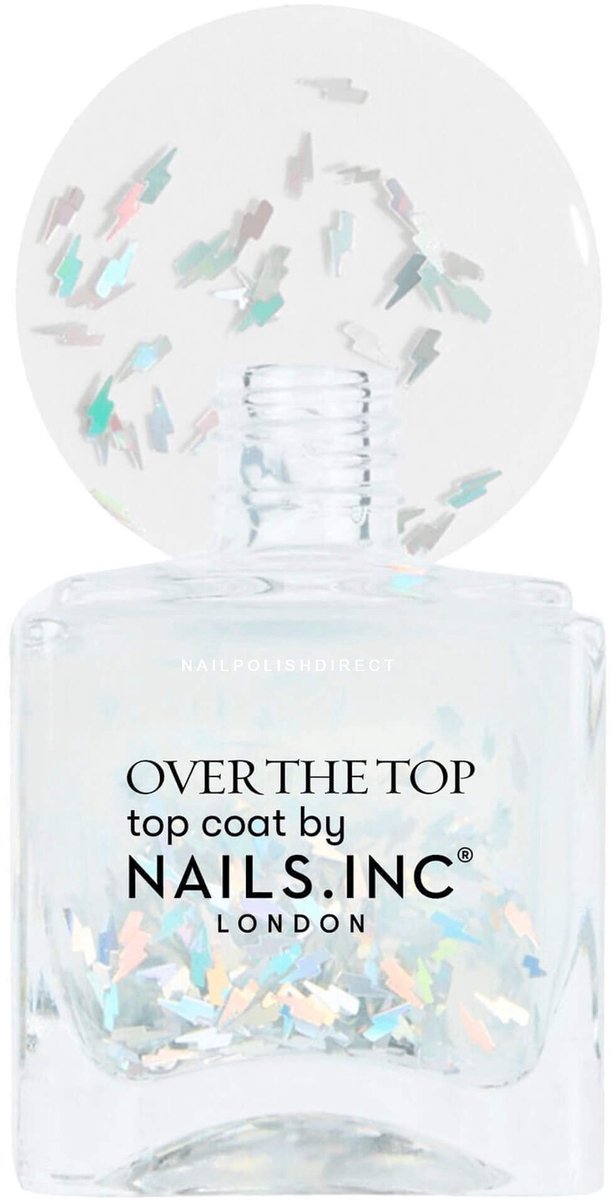 Nails Inc - NAGELLAK 14ML - OVER THE TOP - Striking in Shoreditch
