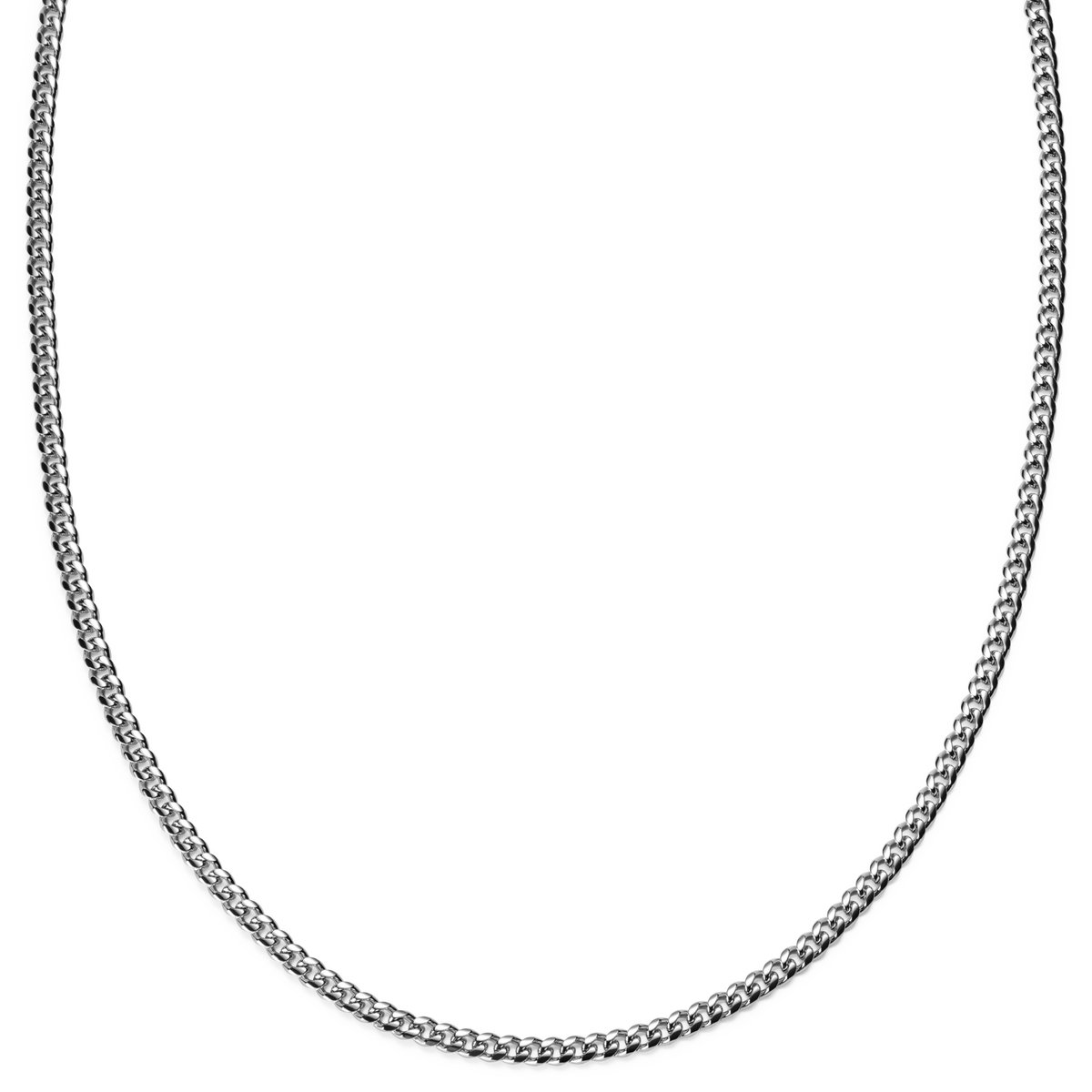 3 mm Zilverkleurige Schakelketting