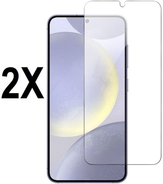 Samsung Galaxy S26 Tempered Glass Screenprotector 2 stuks – krasbestendig, schok- en valbescherming, helder touchscreen