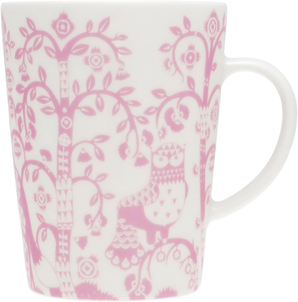 Grote Mok in de Kleur Roos - 400 ml - Design Keramiek