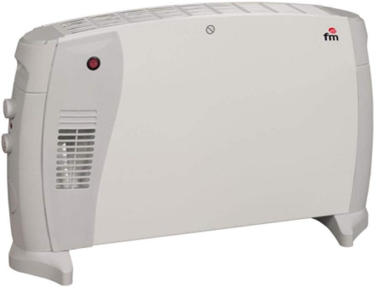 Krachtige Elektrische Convector Kachel met Thermostaat - 2000W Vermogen