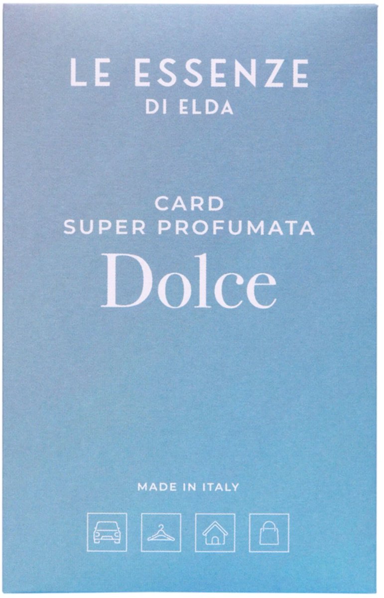 Wasparfum Geurkaart - Le Essenze di Elda - DOLCE