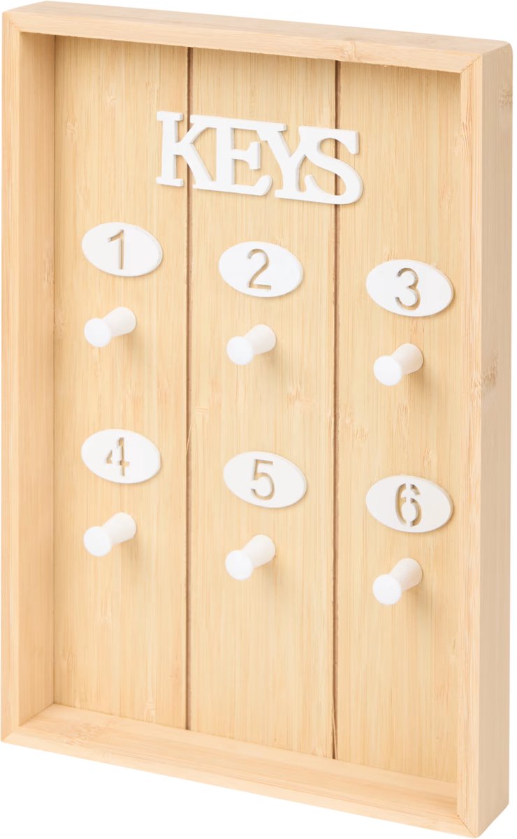 Sleutelkast - Bamboo Key Cabinet - 30x20 cm