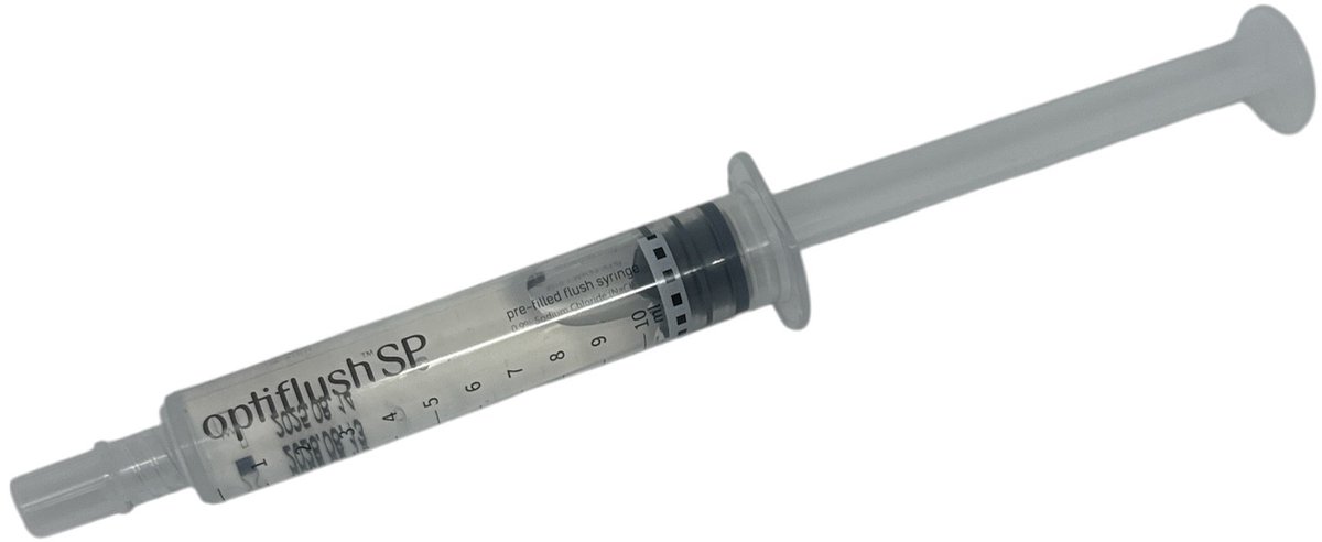 Optiflush - voor het doorspoelen van katheters en vasculaire toegangssystemen - 10 ML - 3 stuks