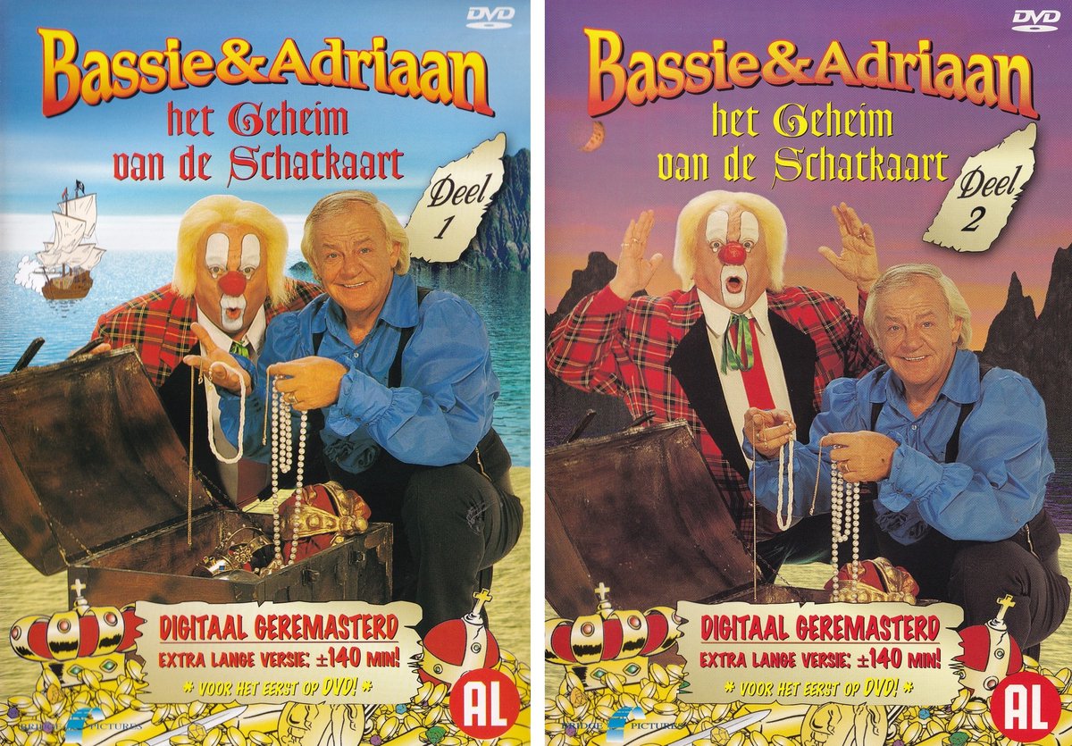 Bassie & Adriaan - Geheim van de Schatkaart (2DVD)