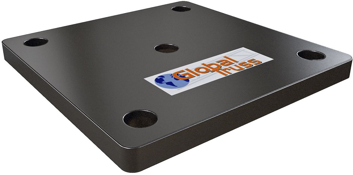 Global Truss Vesa Mounting Plate 100 stage black - Truss accessoire