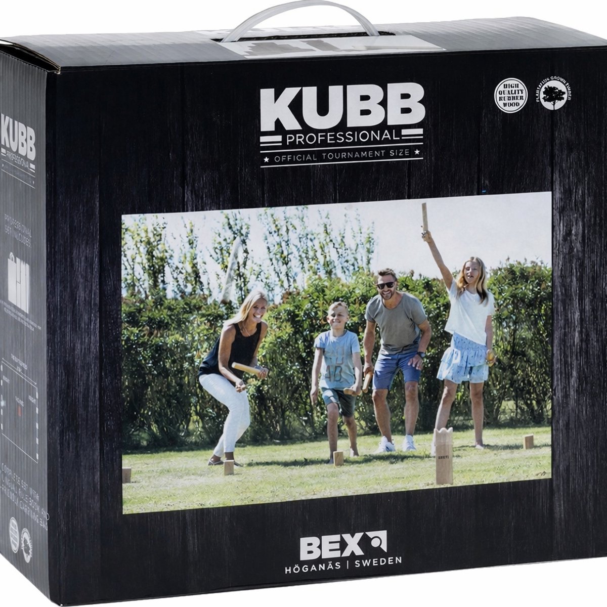 Kubb Pro Rubberhout Original