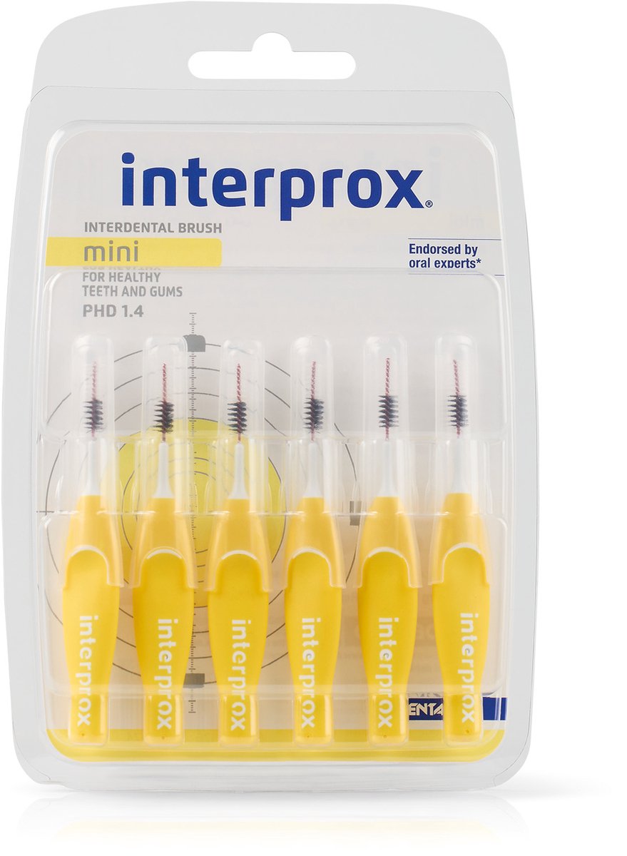 Interprox Ragers Mini 1.1 Geel Blister à 6 stuks
