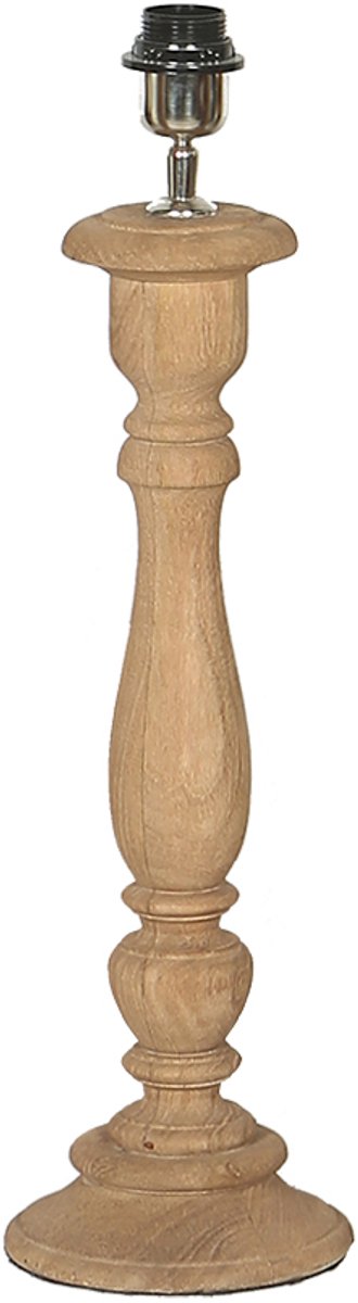 by Mooss - Tafellamp - Boston - Almond - Hout - Robuust - Sandblast - 50 cm