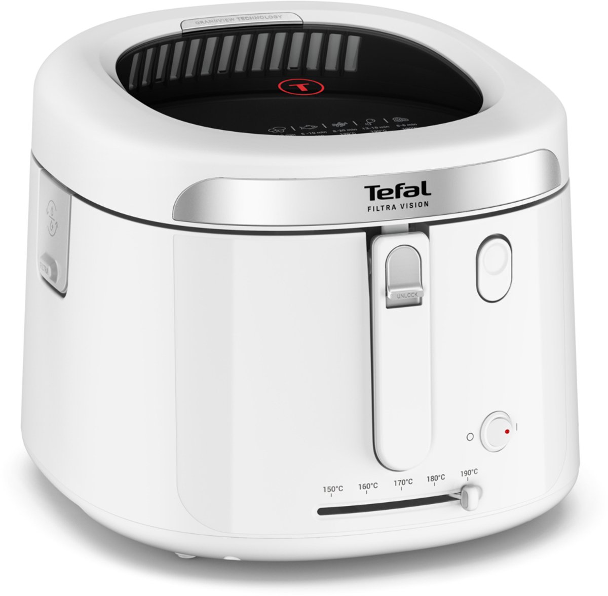 Tefal Ff2541 Filtra Vision Airfryer Zwart