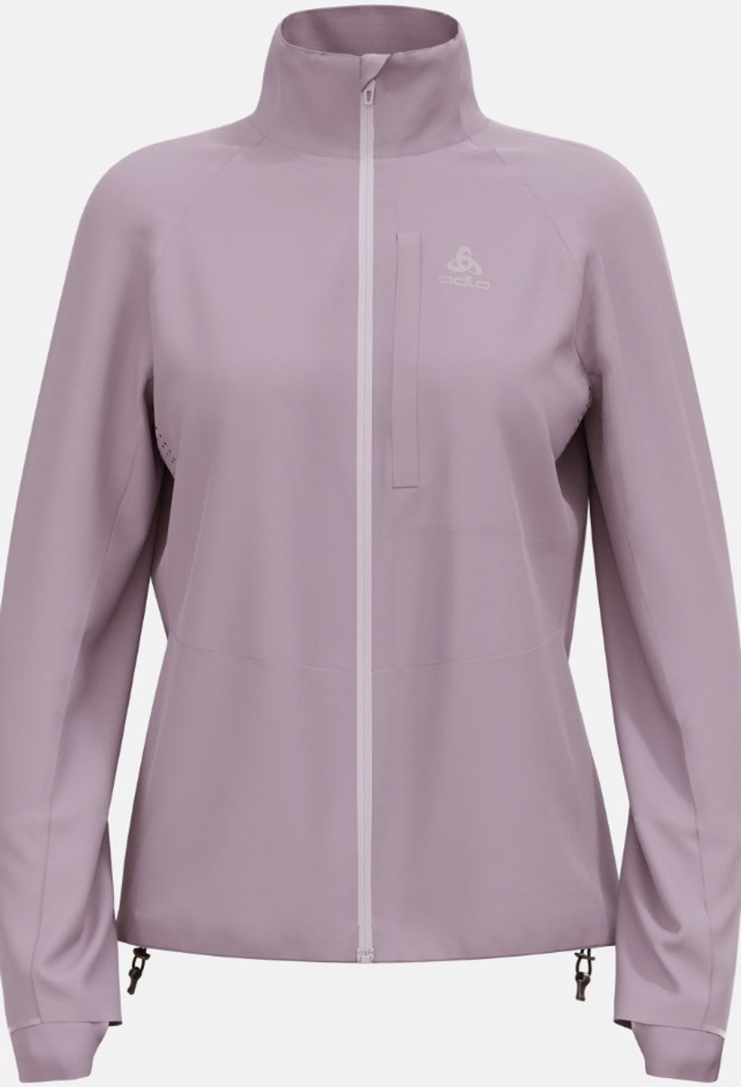 ODLO - Zeroweight Pro Warm hardloopjack 2.0 - Dames - Paars - Maat M