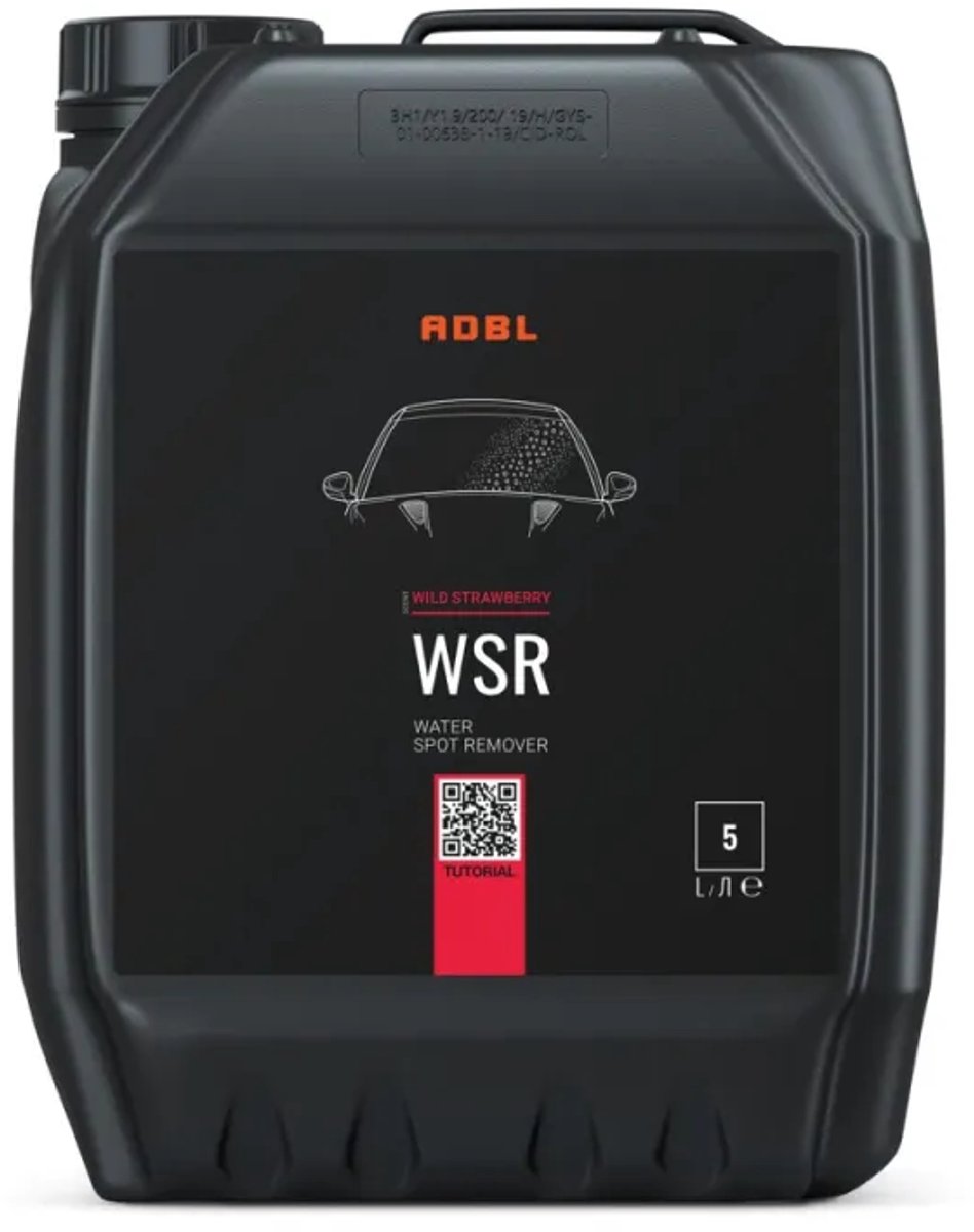 ADBL WSR Water Spot Remover – Kalk- & Waterspotverwijderaar Auto 5 ltr