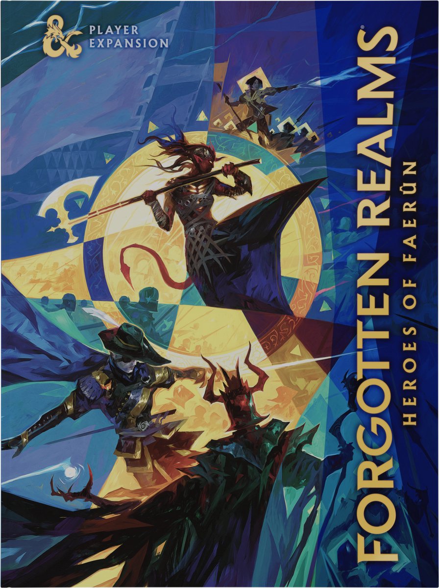 D&D 5.0 Forgotten Realms: Heroes of Faerun - Player Guide Alternate Cover (EN)
