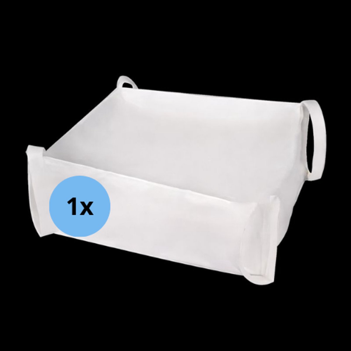 Watergeactiveerde Blokzak - 40 x 36 cm - Witte Zandloze Overstromingszak - Absorbeert tot 18L - Stapelbaar - Tegen wateroverlast of overstromingen - Géén zand nodig