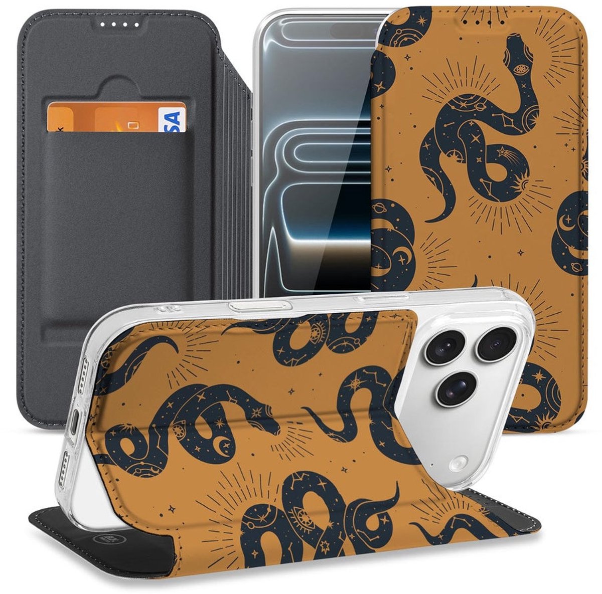 Telefoonhoesje Apple iPhone 17 Pro Snakes