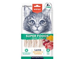 Wanpy - Likbare snack - Tonijn, Rode Biet en Kurkuma - Superfoods - 3x 5 stuks