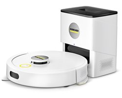 RVC 3 Comfort Extra - Robotstofzuiger met Dweilfunctie - 1500 Pa Zuigkracht - 130 min. Looptijd - 45m2 - Met Leegstation & Oplaadstation