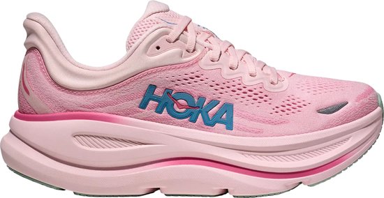 HOKA Bondi 9 Hardloopschoenen - Roze - Maat 42 2/3 - Dames