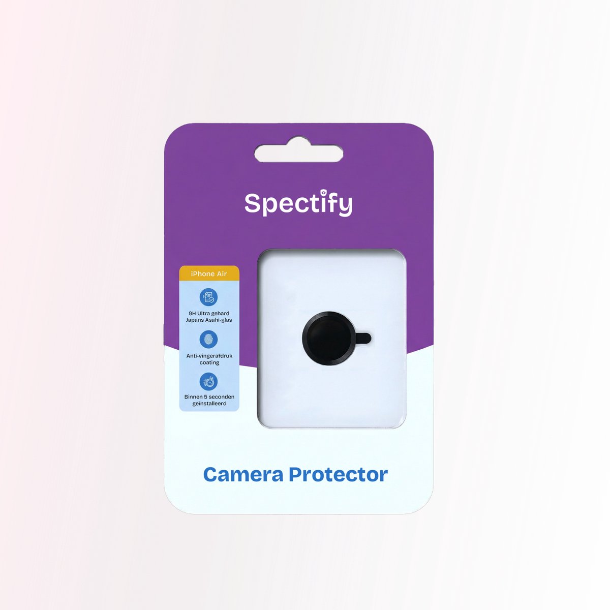 Camera protector iPhone Air - Beste kwaliteit - Japans Asahi Glas - Installatie binnen 5 seconden - Camera Beschermer