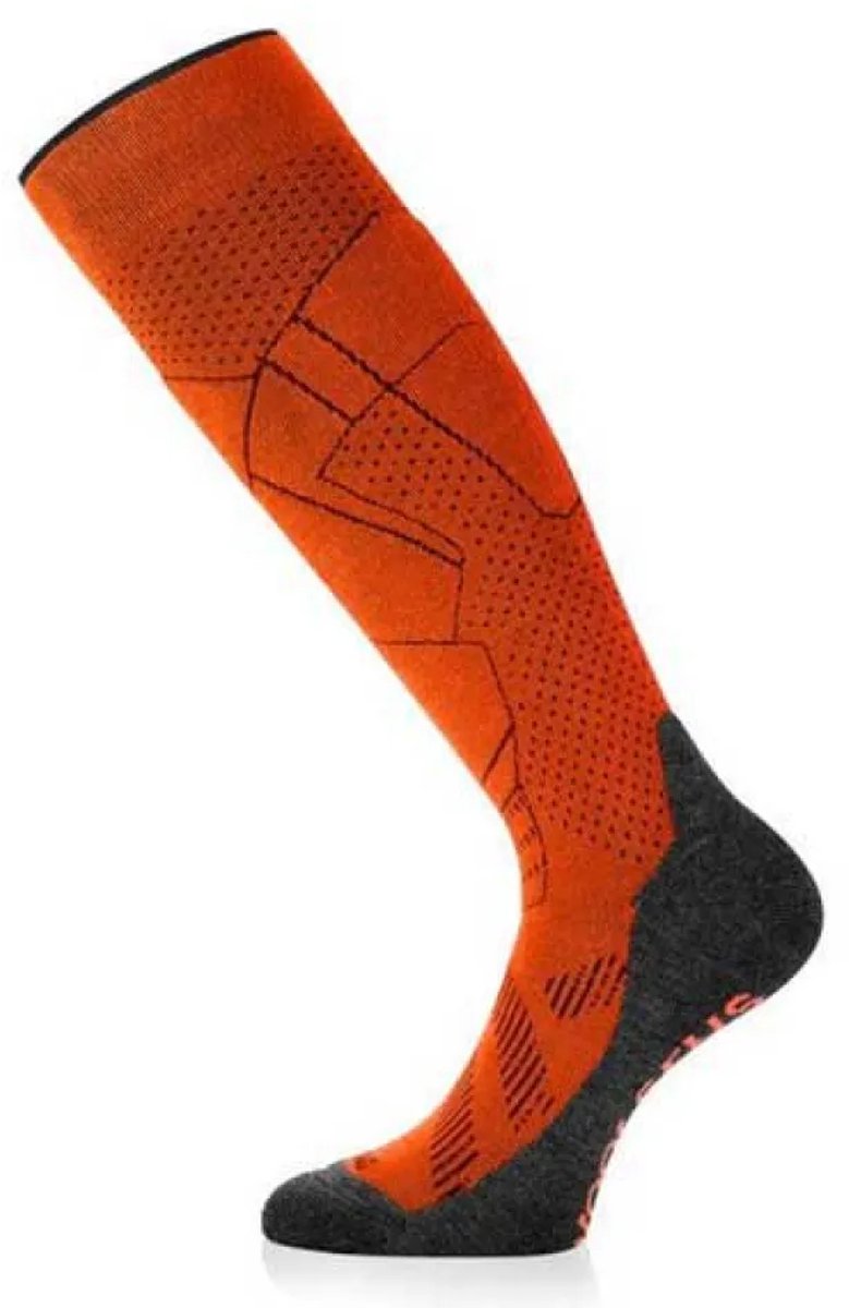 Lasting Fwu 298 Lange Sokken Oranje EU 46-49 Man,Vrouw