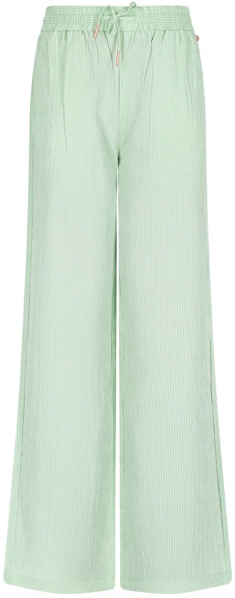 NoBell' - Susan Striped Pants - Neptune Green - Maat 128