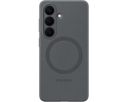 Samsung Galaxy S26 Hoesje - Silicone Magnet Case - Zwart
