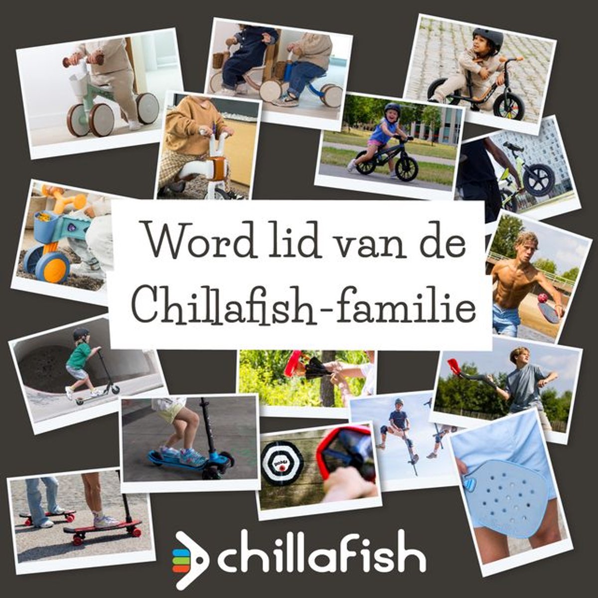 Chillafish Loopfiets 2 jaar - Lichtgewicht met verstelbaar zadel en stuur - Zwart - Loopfiets voor jongens en meisjes tot 4 jaar met handvat om te dragen en anti lek banden - Model Charlie — afbeelding 7