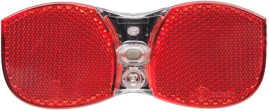 AXA City Rear Achterlicht - LED Fietsverlichting - Batterij - 500 m Zichtbaarheid - 50/80 mm Montage - Geïntegreerde Reflector - Rood van AXA — afbeelding 3