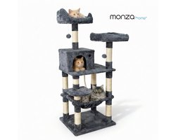 Monza Home Krabpaal 143 cm - Kattenhuis & Kattenspeelgoed - Sisal