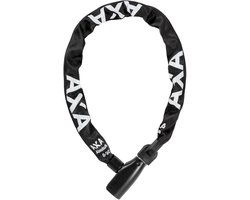 AXA Absolute 8 Kettingslot – 90 cm – 8 mm Gehard Staal – Automatische Kliksluiting – Beschermhoes – Online Sleutelservice – Zwart