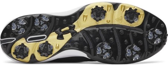 Under Armour Drive Pro Clone Zwart Heren Golfschoenen van Under Armour — afbeelding 3