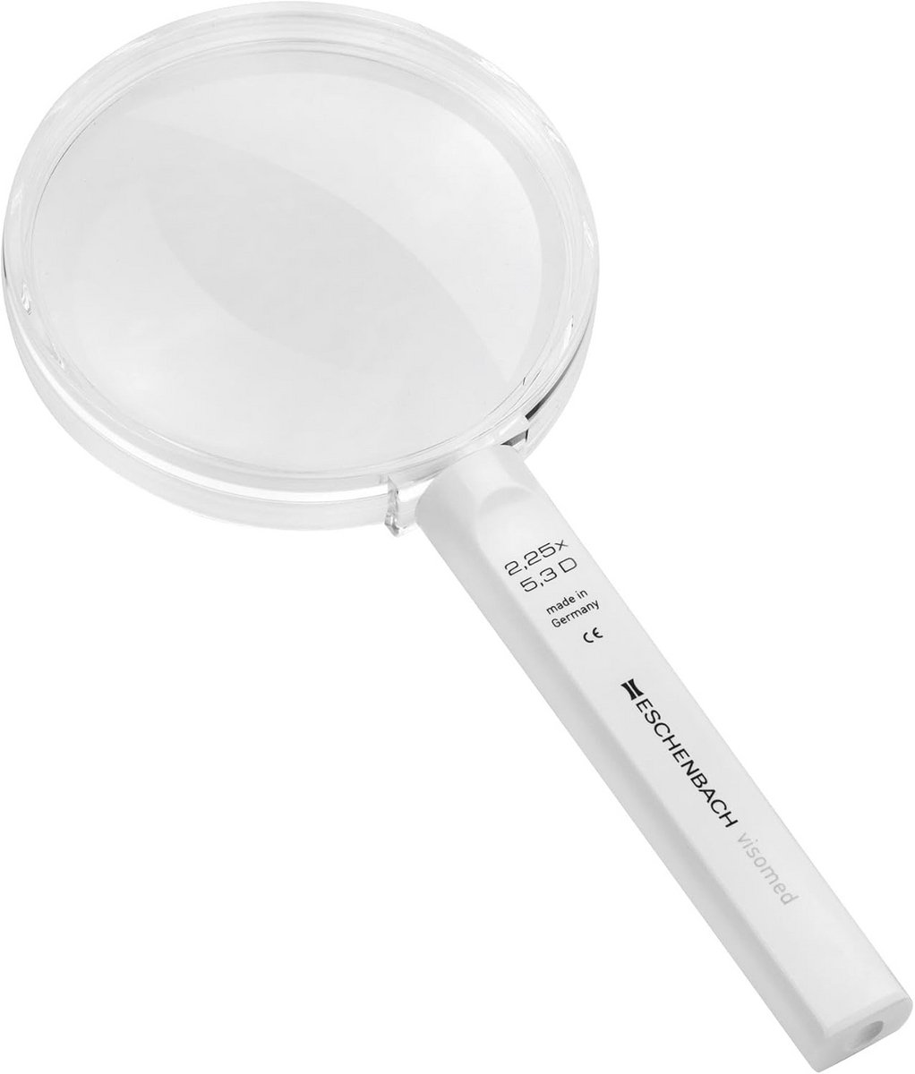Handloep met Vergroting 2.3x en Lensdiameter 80mm voor Detailwerk