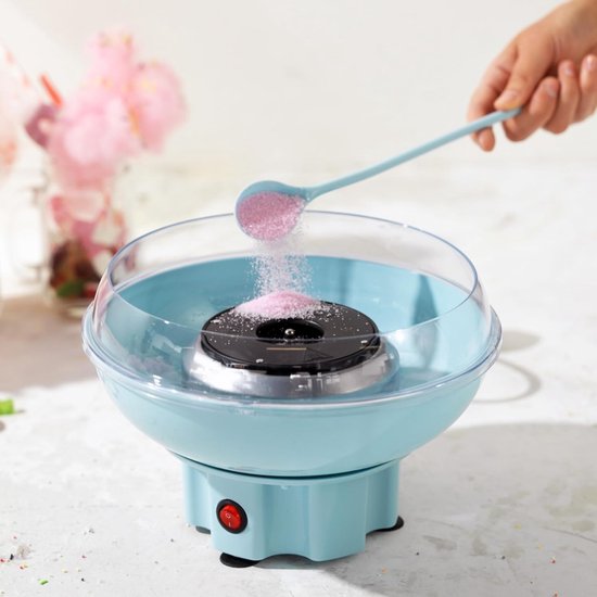 SCH® Suikerspinmachines - Blauw - ‎27cm x 27cm x 18cm — afbeelding 4