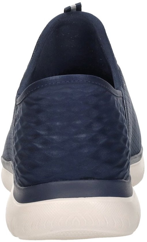 Baskets Skechers Slip-ins Wide Fit pour homme, bleues - Pointure 42 - Confort Extra - Mousse à mémoire de forme
