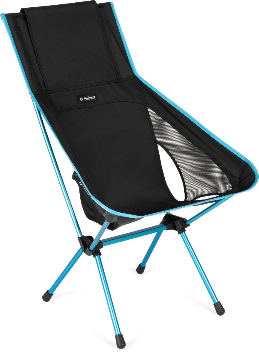 Helinox Sunset Kampeerstoel - Camping compact/lichtgewicht stoel opvouwbaar - Zwart