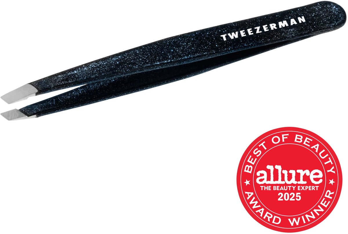Tweezerman Slant Tweezer Dusted Onyx