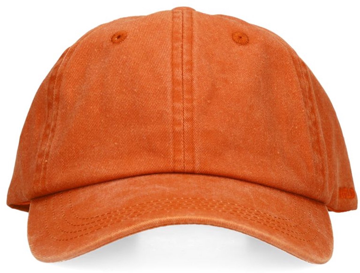 Manfield - Unisex - Washed oranje pet - Maat 1