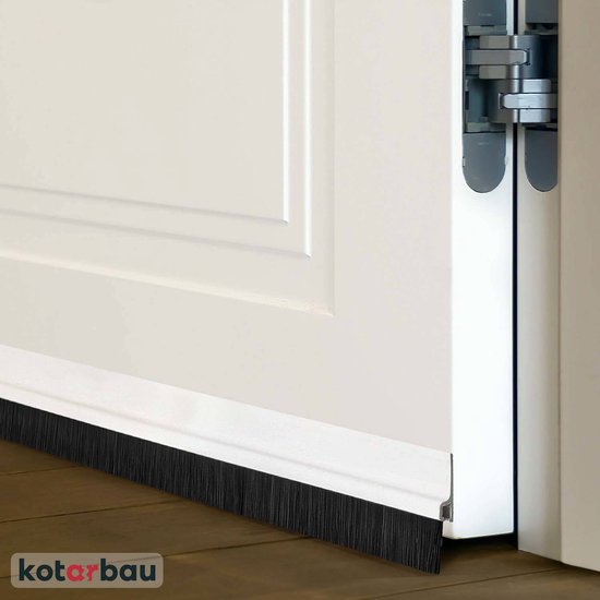 KOTARBAU® Deurborstel, PVC, 1 m, Beige, 45 mm, Borstelafdichting ...