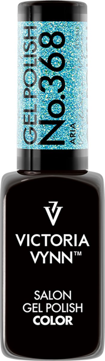 Victoria Vynn – Salon Gelpolish 368 Aria - blauwe glitters shimmers - gel polish - gellak - nagels - nagelverzorging - nagelstyliste - uv / led - nagelstylist - callance