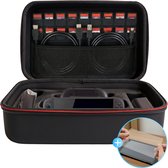 2BEFUN Case geschikt voor Nintendo Switch 2 - Incl. Screenprotector - Hoes - Beschermhoes - Opbergtas - Accessoires - Koffer - Zwart